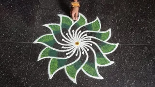 Panguni madham special simple padi kolam | 5*3 easy star kolam | Pandaga muggulu | Rangoli kolangal