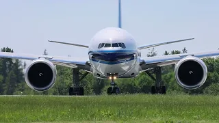 China Southern 777-F High Speed Taxi Test At PAE
