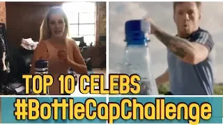 Top 10 Best Celebrities Bottle Cap Challenge
