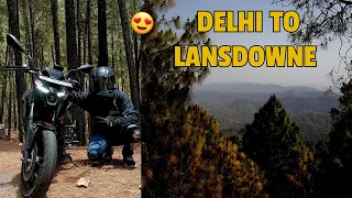 Bike Trip Delhi to Lansdowne on my Pulsar N250 | EP 01 | Unseen Uttarakhand Trip | Bikers Gonna Love