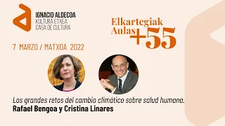 Rafael Bengoa- Cristina Linares: Los grandes retos del Cambio Climático sobre salud humana. 7-3-2022