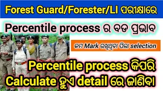 Forest Guard Normalisation Process Details ରେ ଦେଖନ୍ତୁ /OSSSC Forest Guard expected cut off