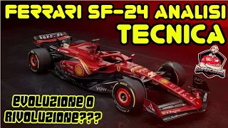 NUOVA FERRARI SF-24 ANALISI TECNICA RIVOLUZIONE O EVOLUZIONE??? 🤔