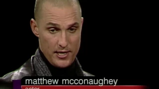 Matthew McConaughey Job İnterview On Charlie Rose 2001 & Max Wall 19081990