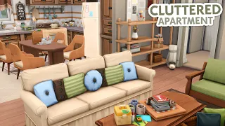 Cluttered Family Apartment // The Sims 4 Speed Build: Apartment Renovation