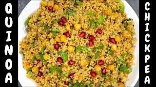 quinoa chickpea bowl Plant-based One Pot Meal Easy & Healthy Chickpea Quinoa stir fry recipe