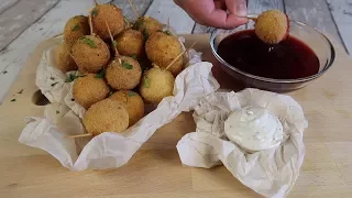 ВНИМАНИЕ❗ Как приготовить сырные шарики | Вкусная и быстрая горячая закуска