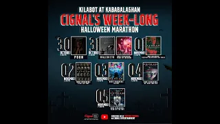 Kilabot at Kababalaghan Halloween Marathon 🎃