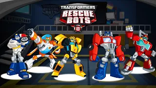 Transformers Rescue Bots: Hero Adventures - Optimus Prime, Bumblebee, Blades, Chase & Heatwave
