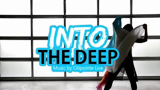 Worship Flag Dance Swing Spin Flags //   INTO THE DEEP  by Citipointe Live ft Claire CALLED TO FLAG