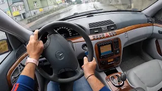 2002 Mercedes-Benz S-Class W220 | POV Test Drive