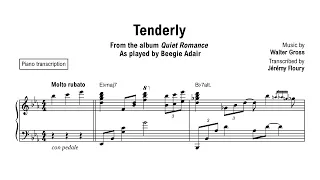Tenderly by Beegie Adair | Piano transcription