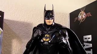 McFarlane 12 in Batman DC Multiverse (Keaton) Statue Unboxing! GOOD at $39 price point? Flash Movie