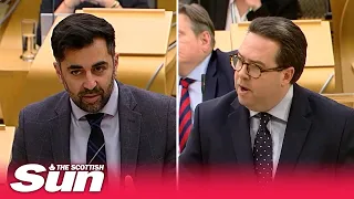 Humza Yousaf responds 'Is that it' when asked to resign as 'First Minister is doing his job'