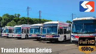 SEPTA's Entire Bus Fleet in 16 Minutes - SEPTA TrAcSe 2019