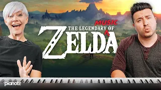 Piano Teachers REACT to The Legend Of Zelda's Soundtrack #legendofzelda