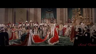 The Coronation of Napoleon Bonaparte as Emperor of the French, from "Désirée" (1954).