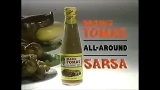 Mang Tomas All-Around Sarsa ft. Jimmy Morato "Alsa Balutan" TVC 1990 (Philippines)