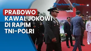Tiba di Cilangkap, Jokowi Dikawal Langsung Prabowo Sebelum Beri Tanda Kehormatan di Rapim TNI-Polri