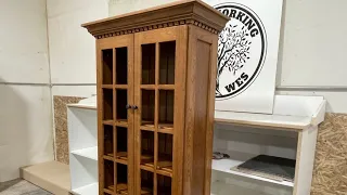Finishing Our Bookcase Cabinet Part 6