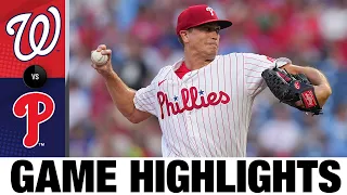 Nationals vs. Phillies Game Highlights (8/5/22) | MLB Highlights