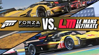 Prototypes in Forza Motorsport and Le Mans Ultimate Compared - Driving, Handling, Sound and Graphics