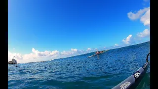 OC1 Surfing at Kaimana Beach (12ESE/5ftSSW)