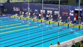 David Popovici Lima 100m Semifinal