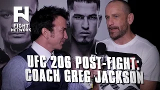 UFC 206: Greg Jackson on Successful Night for Swanson, Cerrone and Vannata