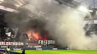 Choreo Eintracht Frankfurt - Borussia Dortmund