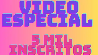 Vídeo especial em comemoração aos 5 mil! 🙏⭐️✨