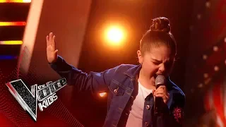 Keira Performs 'Zero To Hero' | The Semi Final | The Voice Kids UK 2019