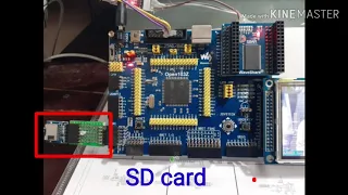 STM32F1 FSMC mode test by Sanjeok