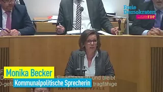 Monika Becker zu kommunalen Finanzen