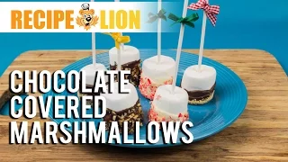 How to Make Chocolate Covered Marshmallows