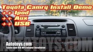 Install Your Toyota Camry's Ipod, Iphone And Aux Interface With Grom Audio!