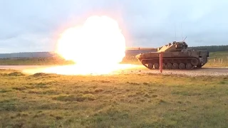 Sprut-SD 125mm Live Firing