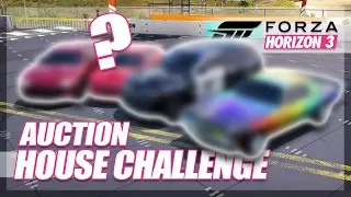 Forza Horizon 3 - Auction House Challenge! (Mini Games & Random Fun)