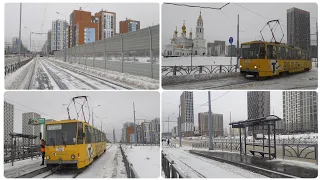 Запуск трамвайного движения в Академический район города Екатеринбург