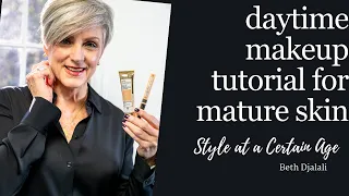 daytime makeup tutorial for mature skin with L'Oreal