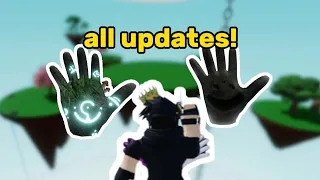 ALL update GLOVES in slap battles!