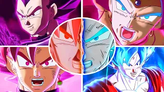 (DLC PACK 17) ALL NEW ANIMATED CUTSCENES + ENDINGS - Dragon Ball Xenoverse 2