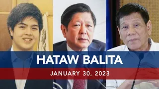 UNTV: HATAW BALITA | January 30, 2023