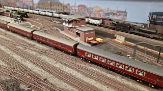 Doncaster Model Railway layout in 00 gauge 4mm