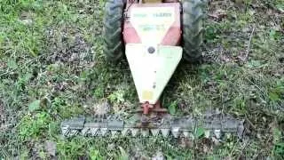 Sickle Bar Mower Garden Way's Trailblazer for trail clearing REVIEW