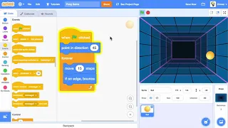 Pong Game with Scratch