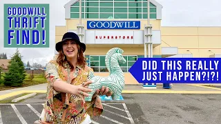 THE GOODWILL FIND THAT HAD ME SHOOK! | Thrift With Me | 3 Stops In 1 Day | Let's Shop Goodwill!