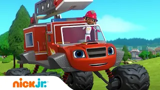 Blaze und die Monster-Maschinen | GANZE FOLGE: Feuerwehrleute zur Rettung | Nick Jr. Deutschland