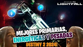 GUÍA COMPLETA MEJORES ARMAS y PERKS END GAME 2024! Destiny 2 Lightfall