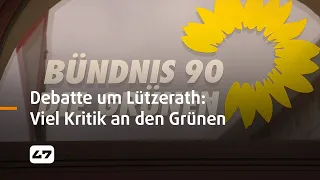 STUDIO 47 .live | DEBATTE UM LÜTZERATH: VIEL KRITIK AN DEN GRÜNEN